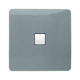 ART-PCCG  Single PC Ethernet Cat 5 & 6 Data Outlet Cool Grey